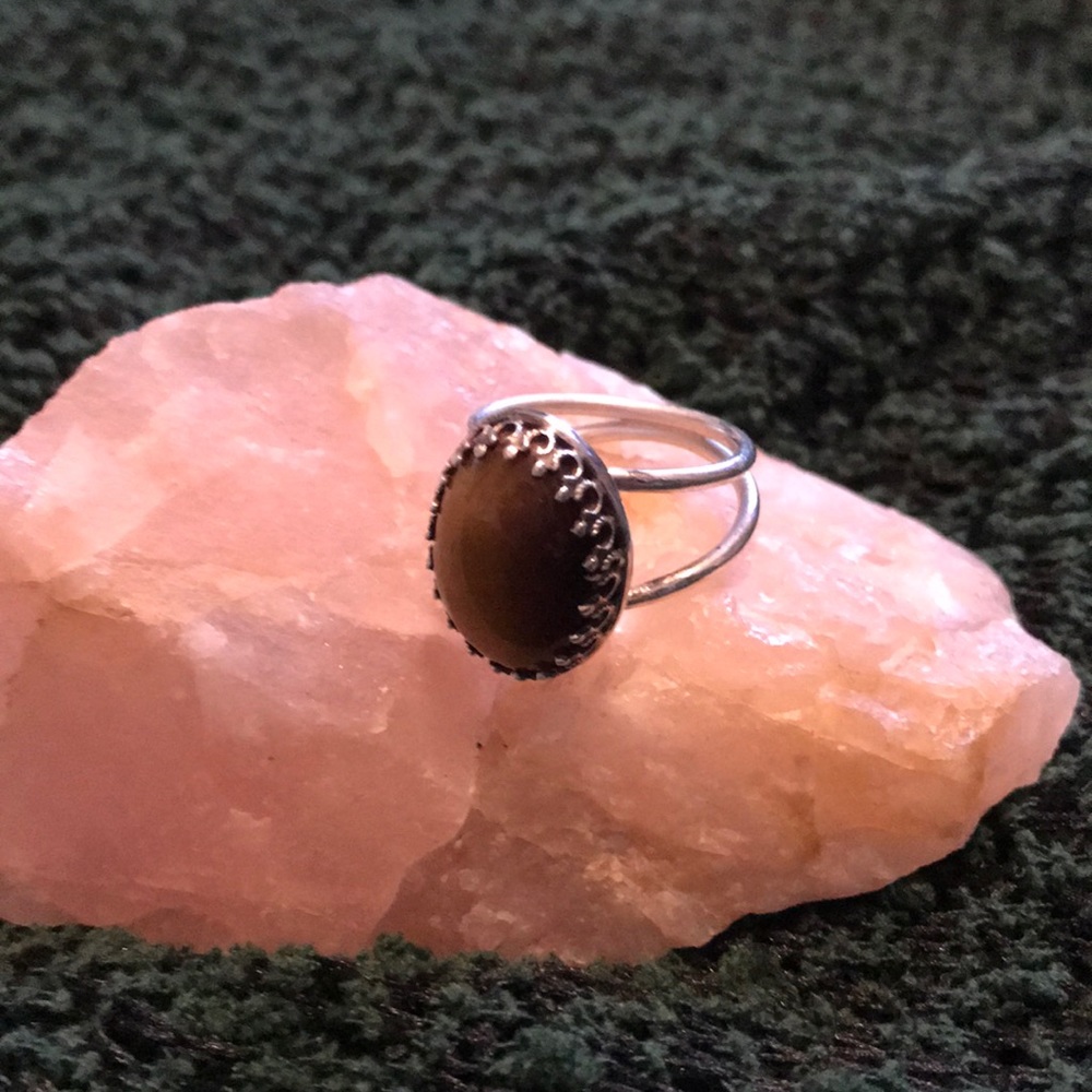 Tigers eye ring